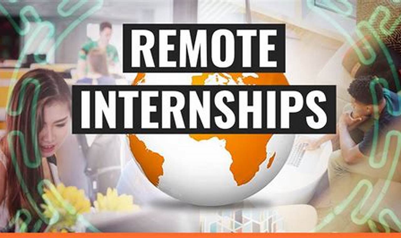 Internships Spring 2024 Remote