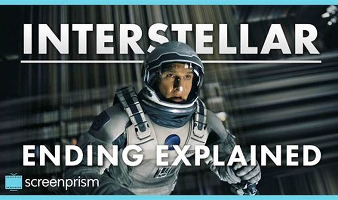 Interstellar Ending Explained Reddit