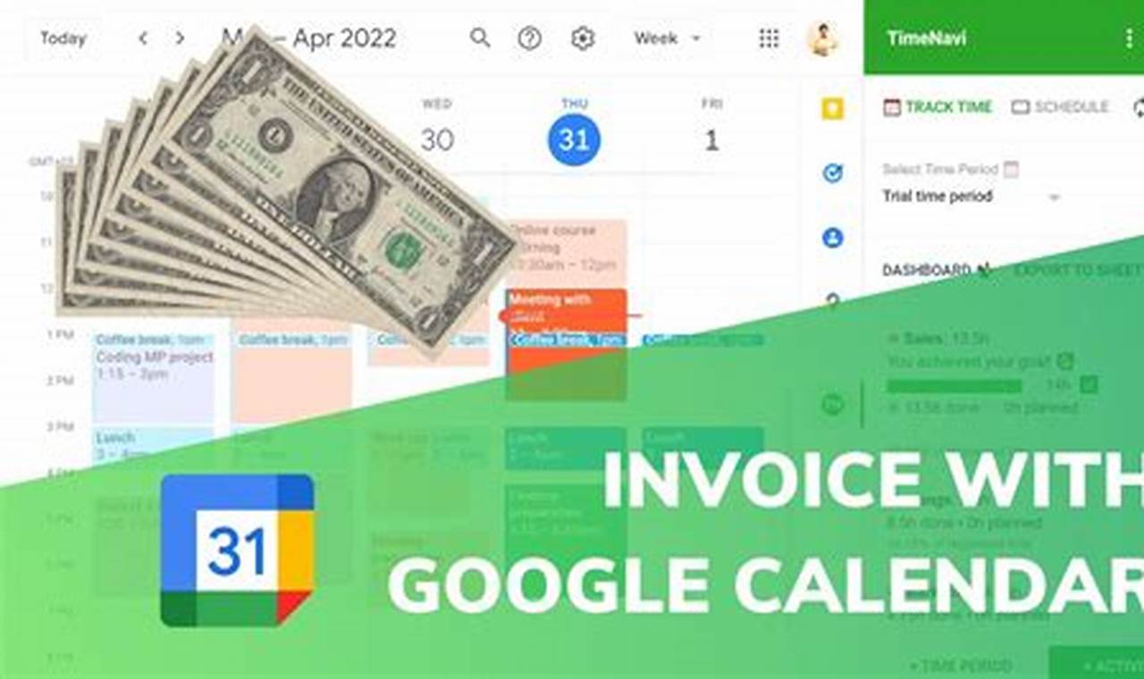 Invoice With Google Calendar