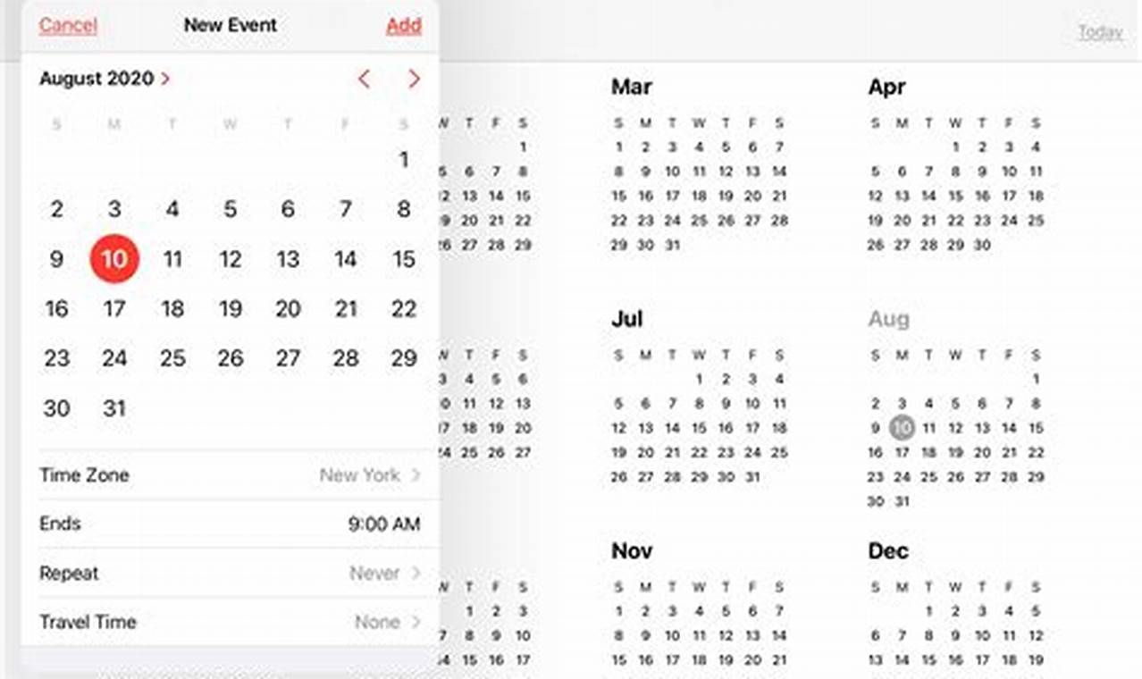 Ipad Calendar 2024
