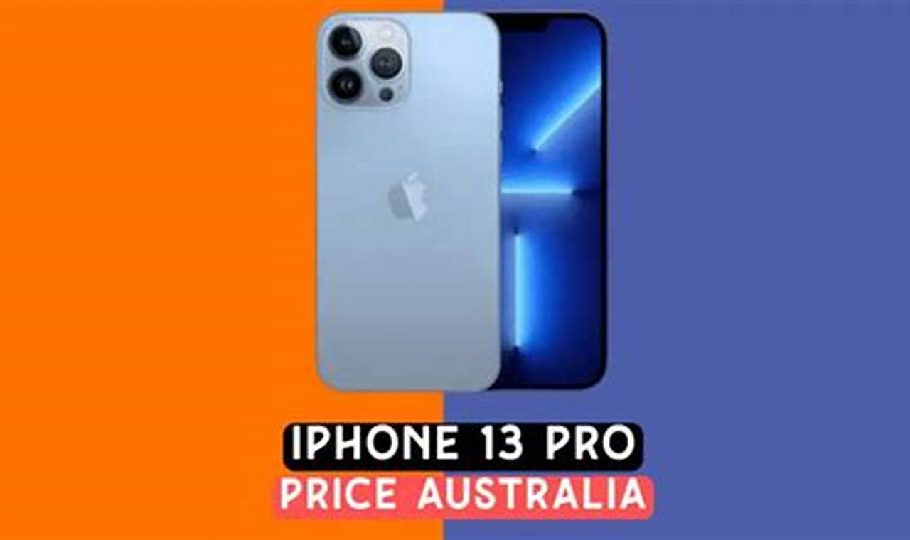 Iphone 13 Price In Australia 2024