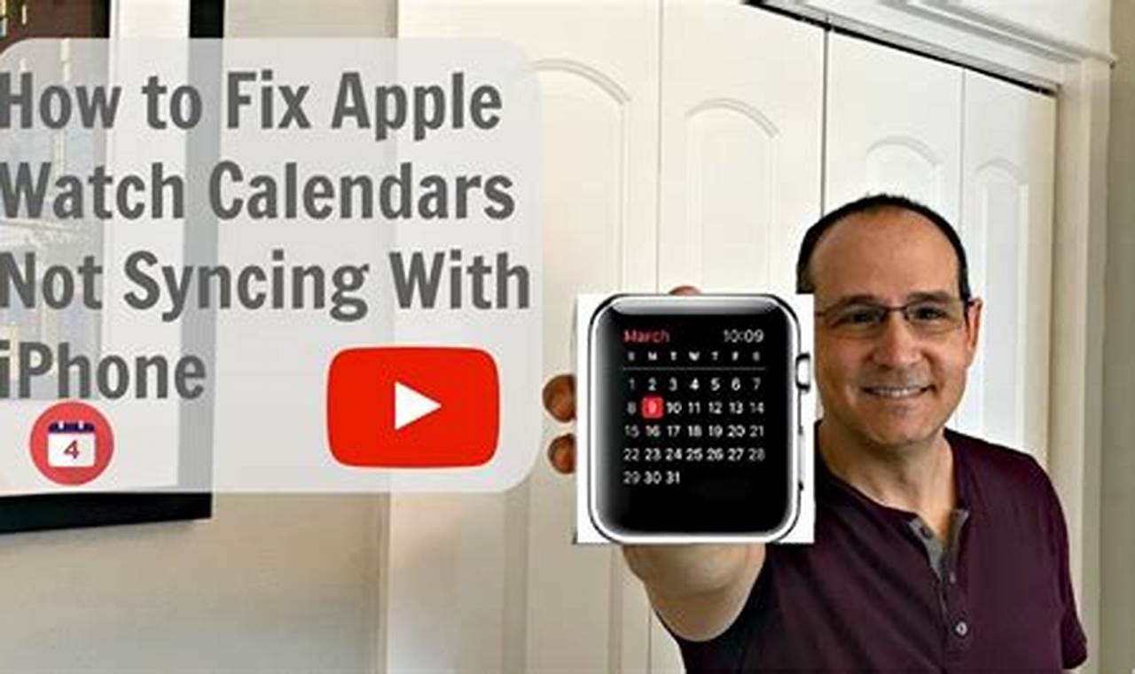 Iphone And Watch Calendar Not Syncing