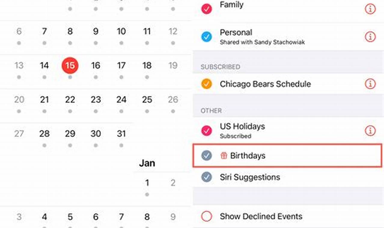 Iphone Birthday Calendar Reminder