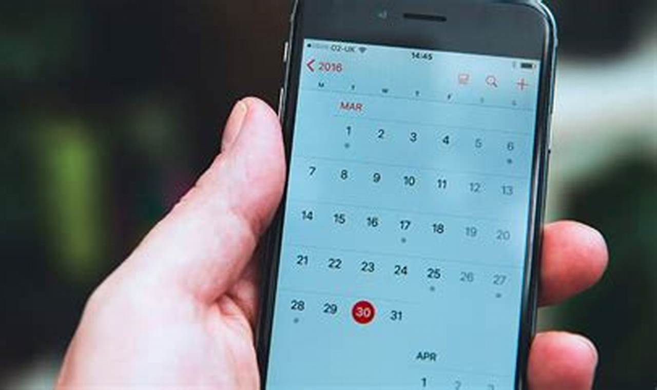 Iphone Calendar Hacked