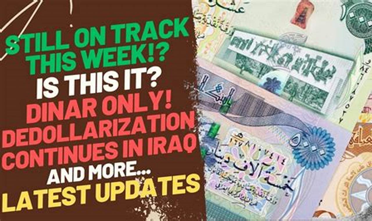 Iraqi Dinar To Revalue This Week 2024