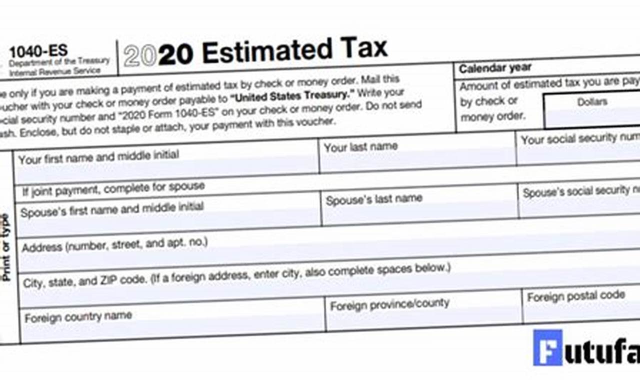 Irs Estimated Tax Forms 2024 Instructions