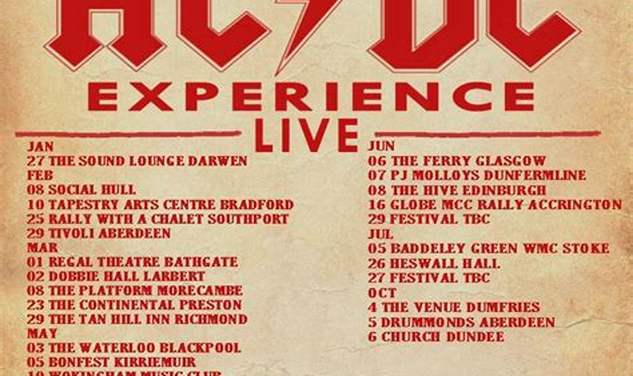 Is Acdc Going On Tour In 2024
