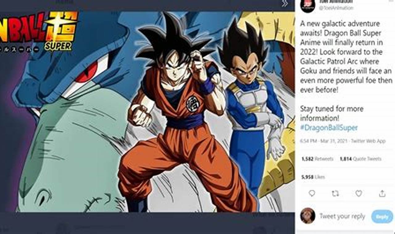 Is Dragon Ball Super Coming Back 2024