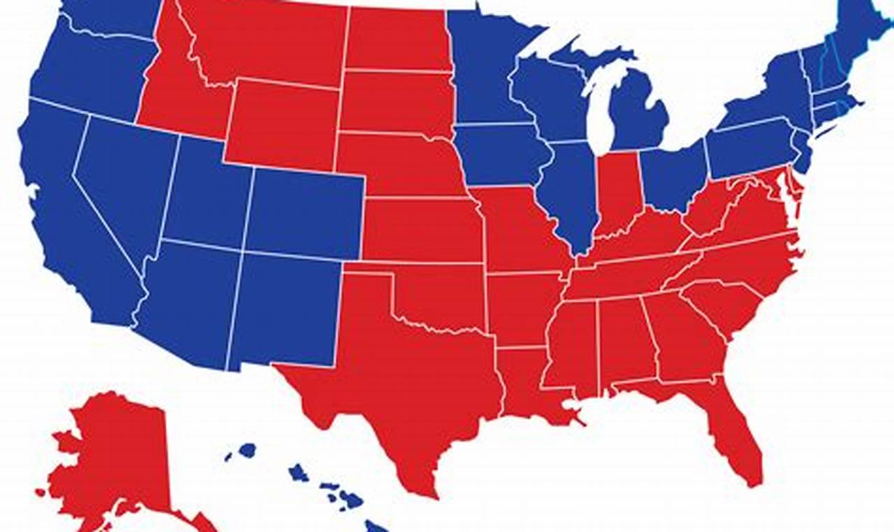 Is Hawaii A Red Or Blue State 2024