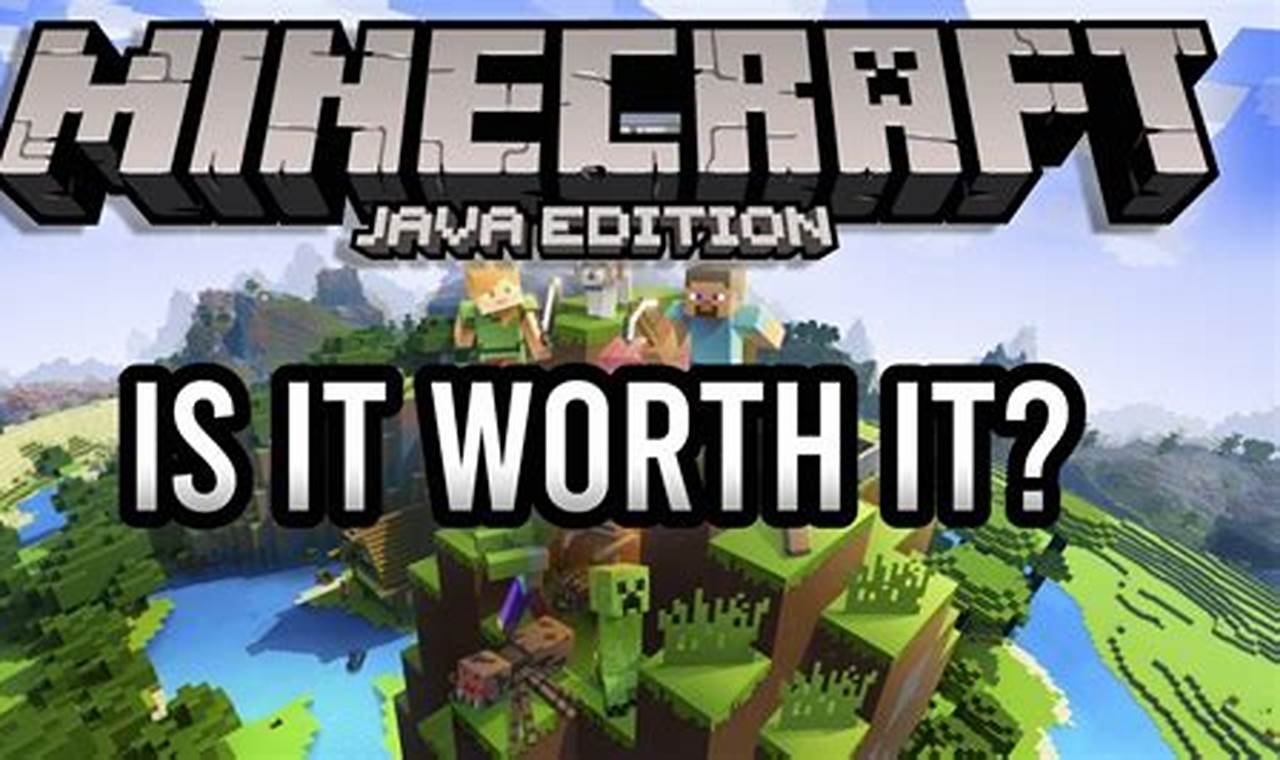 Is Minecraft Worth It In 2024