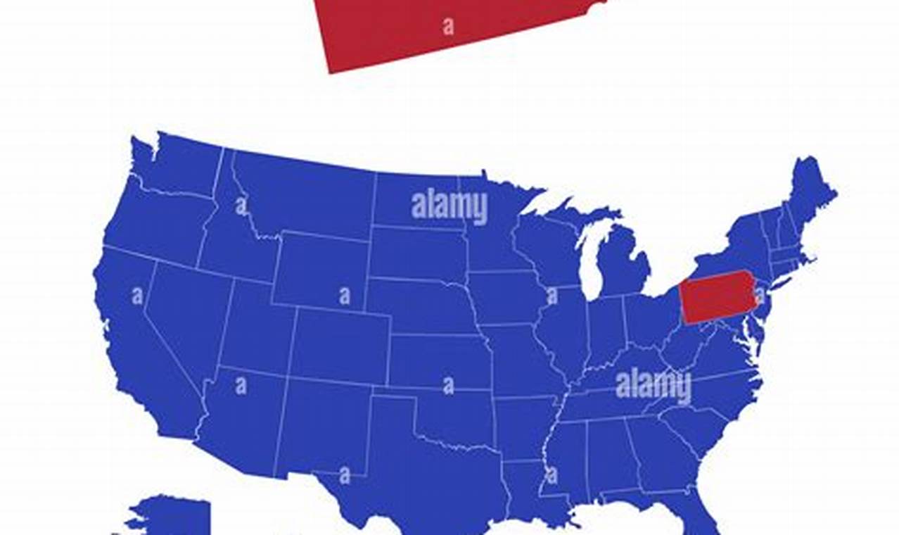 Is Pa A Red Or Blue State 2024