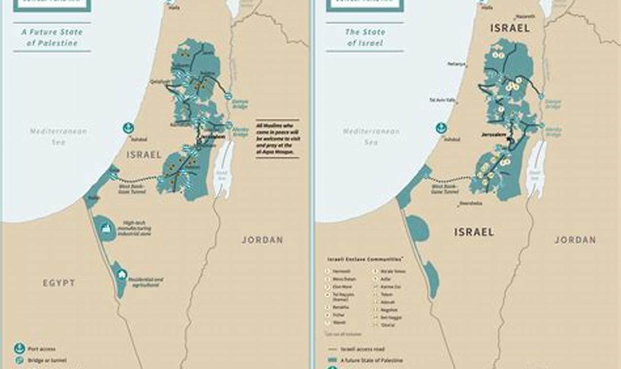 Israel And Palestine Map 2024