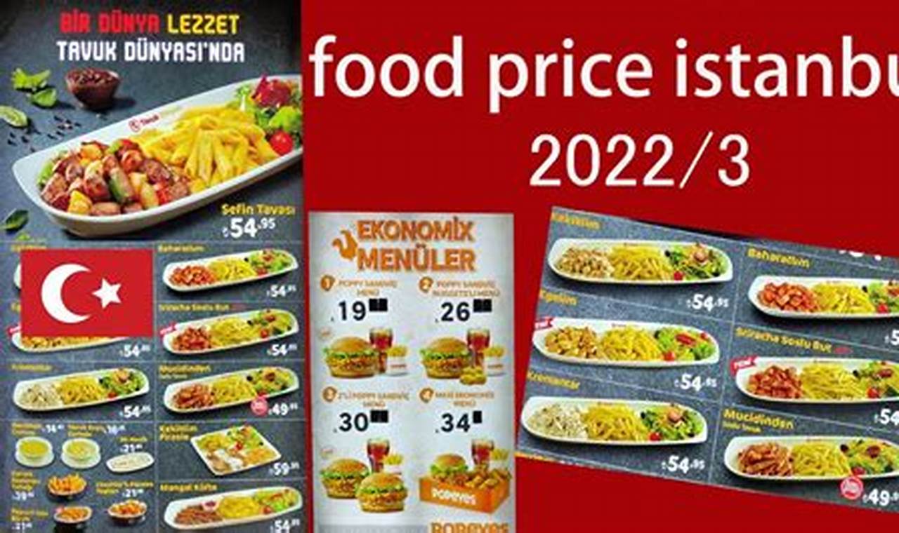 Istanbul Food Prices 2024