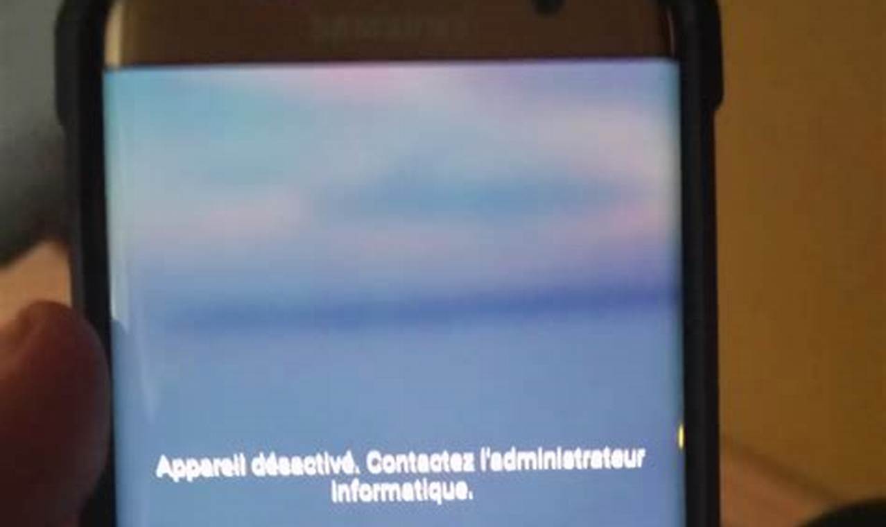 J'Ai Un Problème Avec Mon Téléphone Samsung