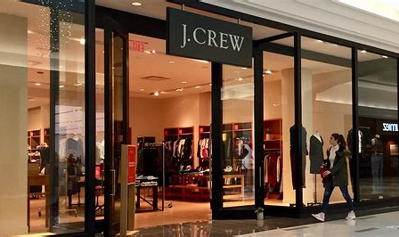J Crew Closing Stores 2024