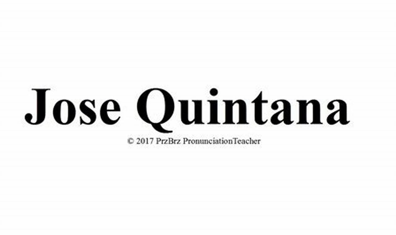 J Quintana Upholstery Pronunciation