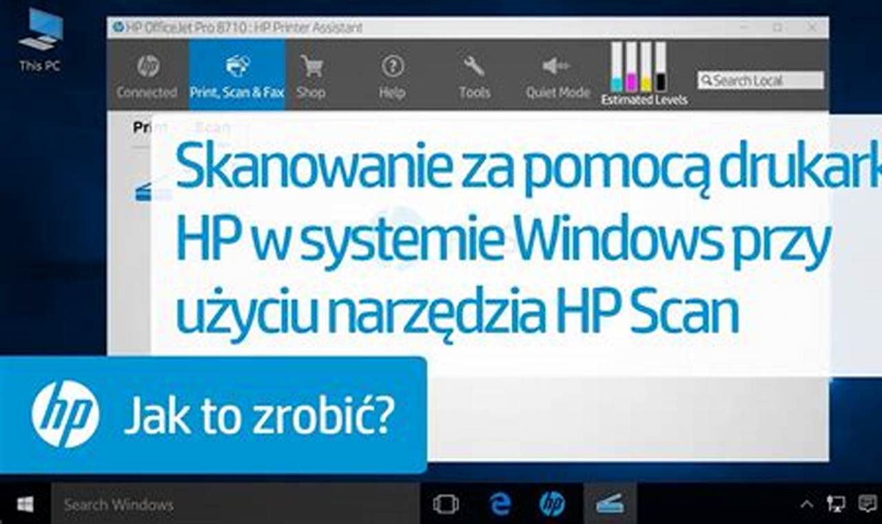 Jak Skanowac Dokument W Windows Z Hp