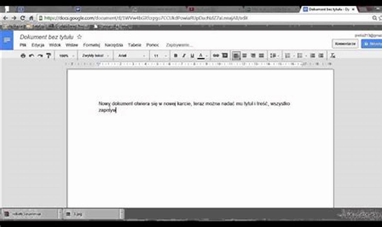 Jak Stworzyć Własny Dokument Tekstowy W Google Clasroom