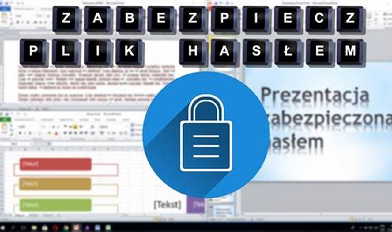 Jak Założyć Hasło Na Dokument Prgoramu Microsoft Excel 2016