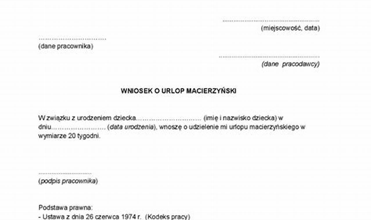 Jaki Dokument Zusu Po Zasiłku Macierzyńskim Do Urzedu Pracy Zas