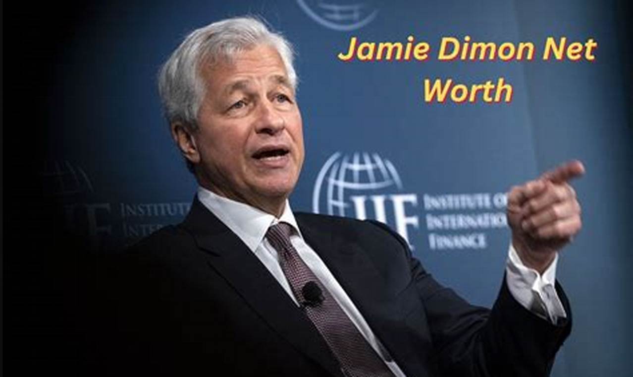 Jamie Dimon Net Worth 2024 Forbes