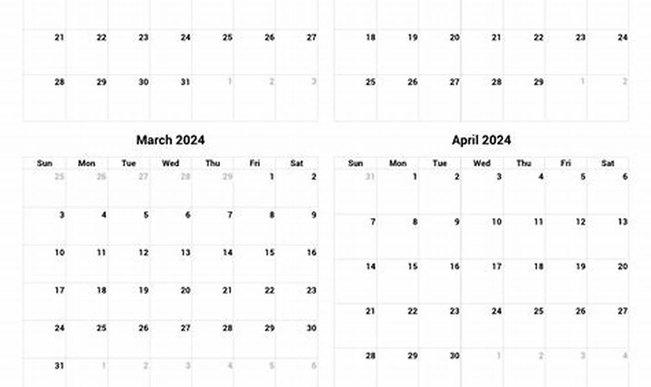 January To June 2024 Calendar Printable Stickers Printable