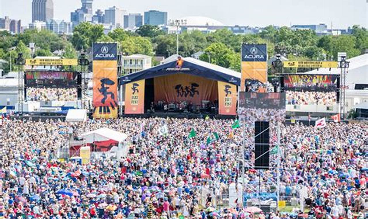 Jazz Festival New Orleans 2024