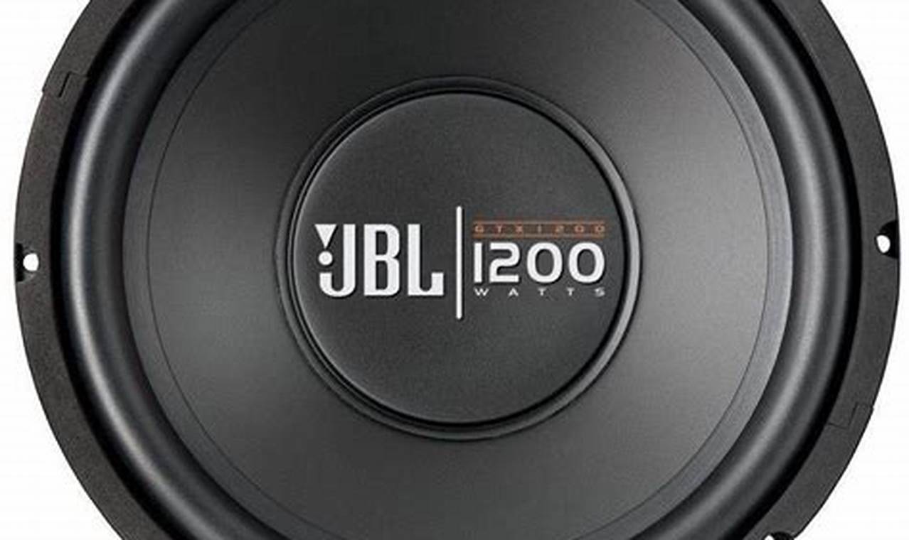 Jbl Car Subwoofer 1200 Watts Price