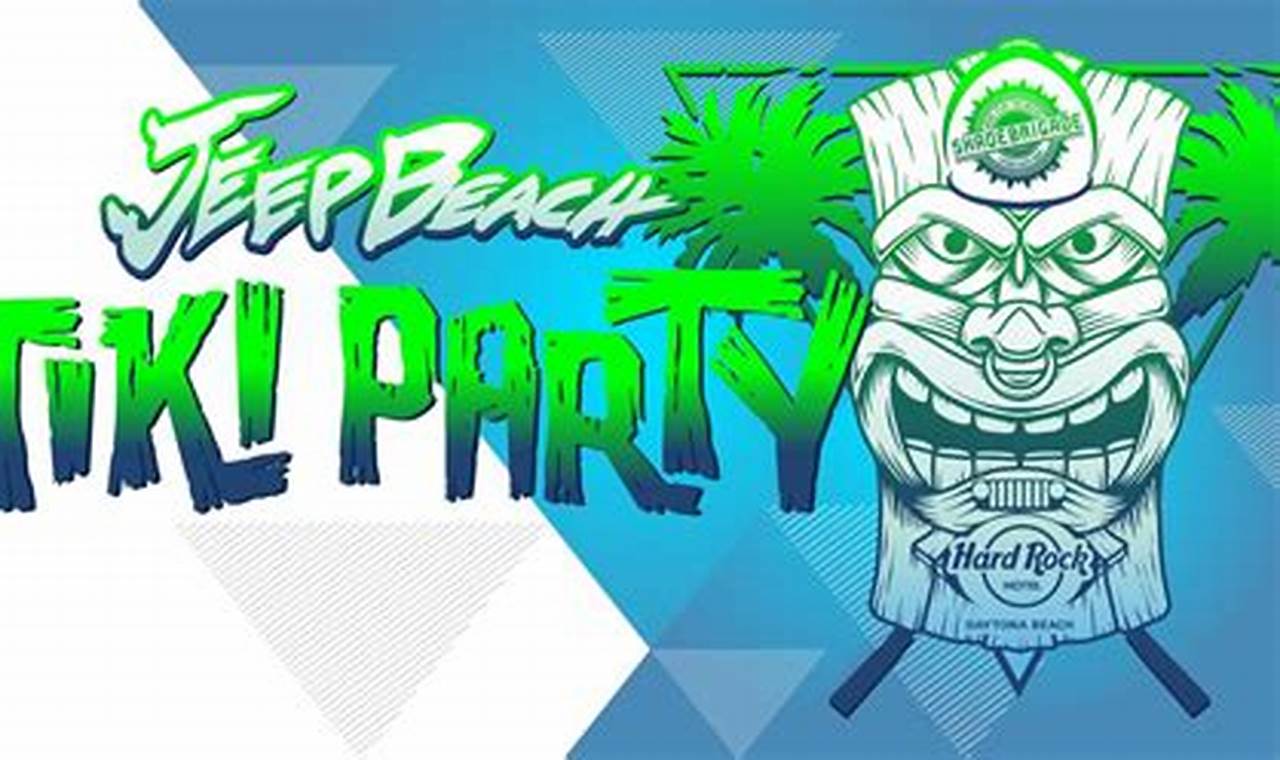 Jeep Beach Tiki Party 2024