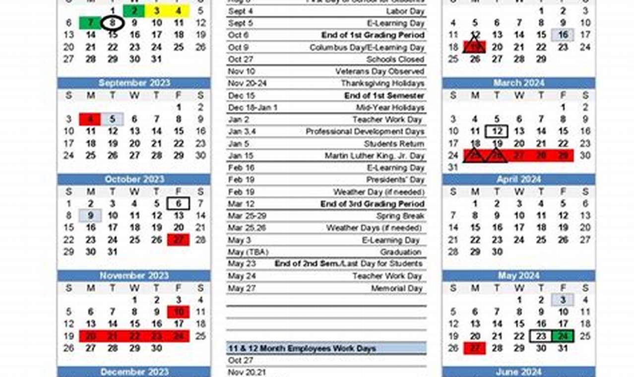 Jefferson County Schools Calendar 2024-23