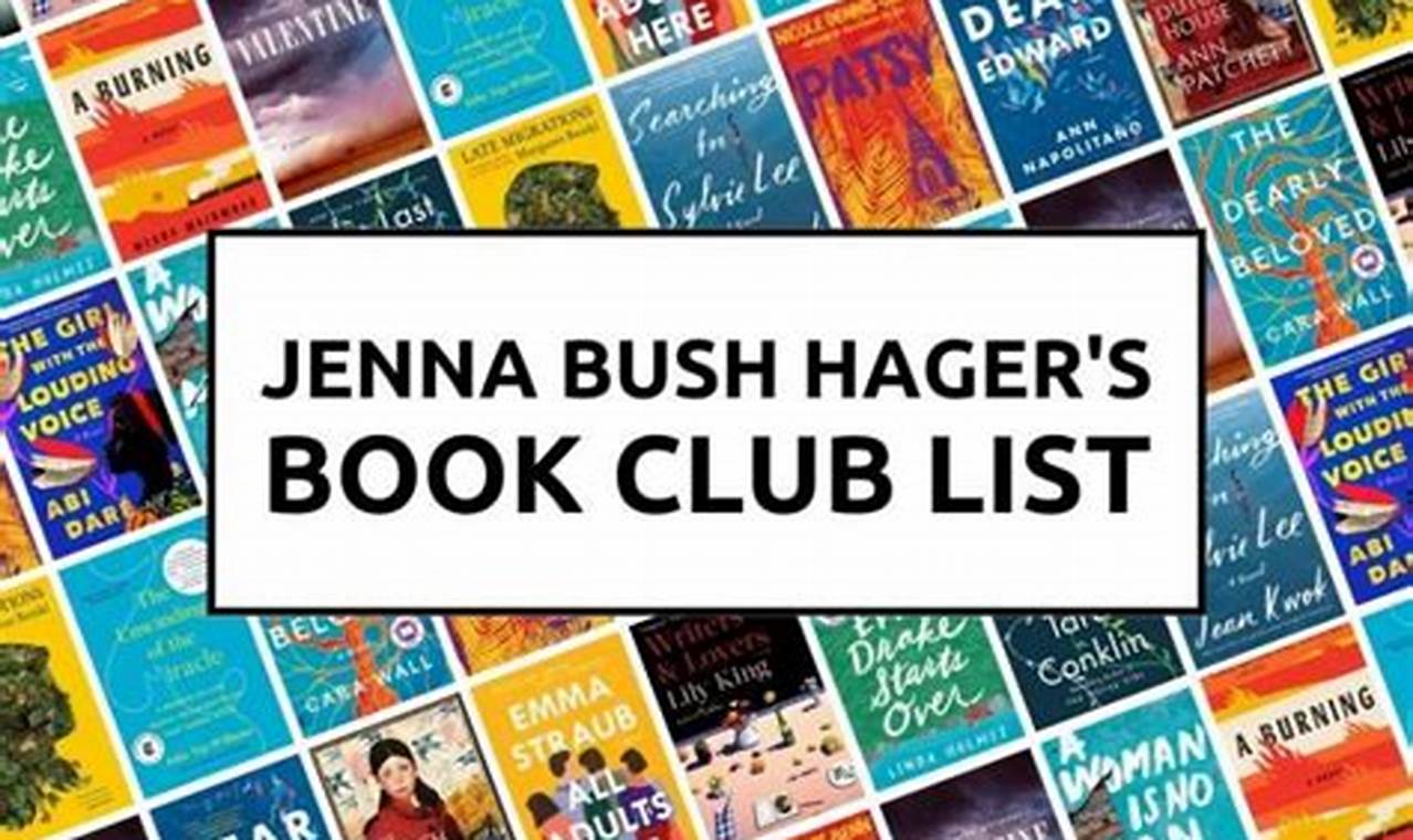 Jenna Book Club January 2024