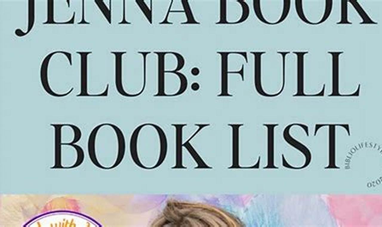 Jenna Bush Hager Book Club 2024