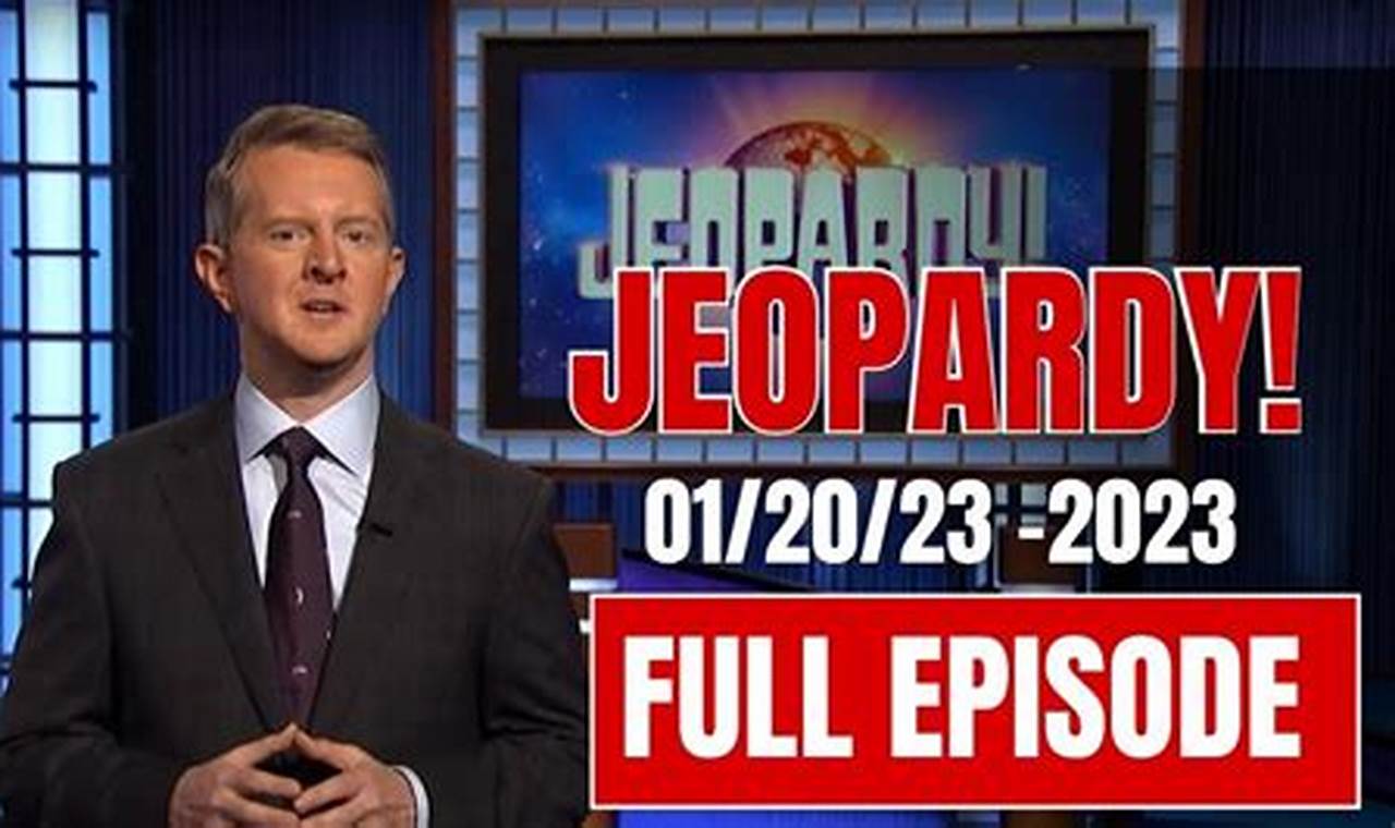 Jeopardy April 28 2024 Full Episode