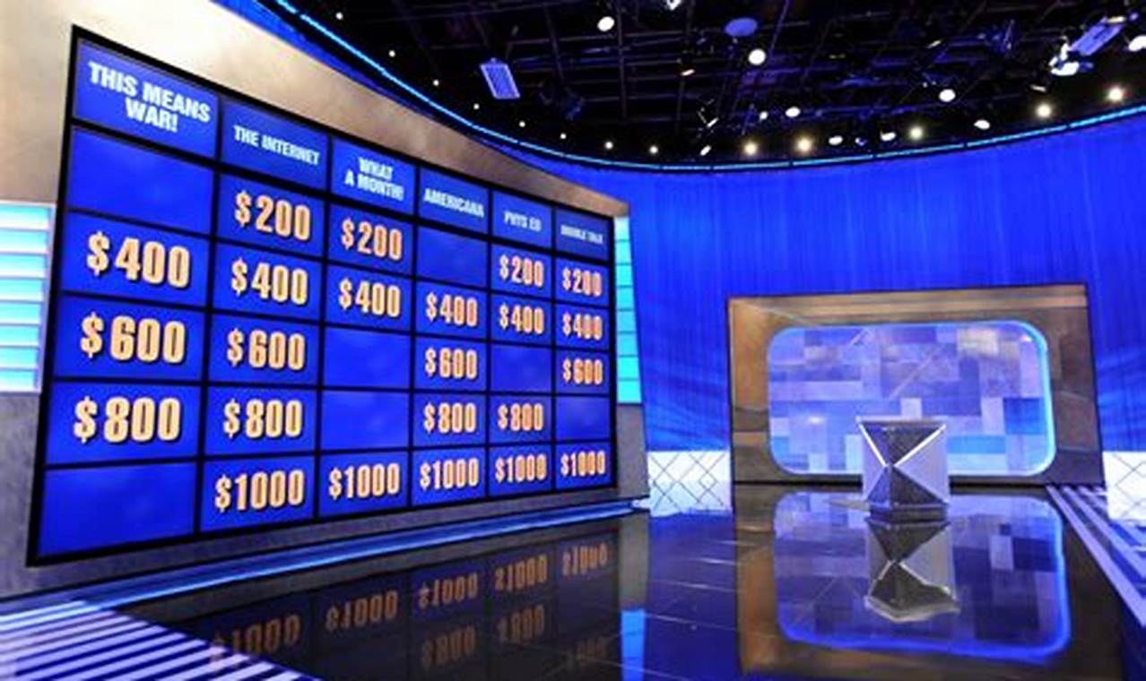Jeopardy April 4 2024