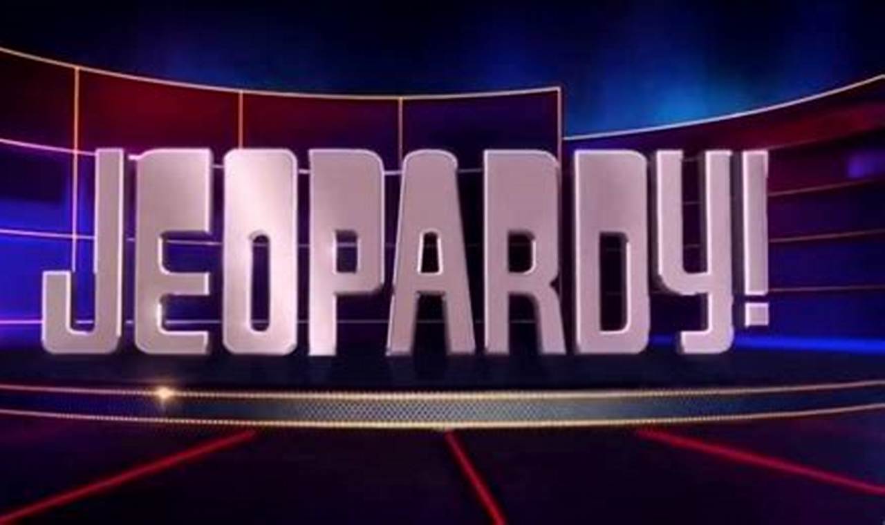 Jeopardy Jan 25 2024