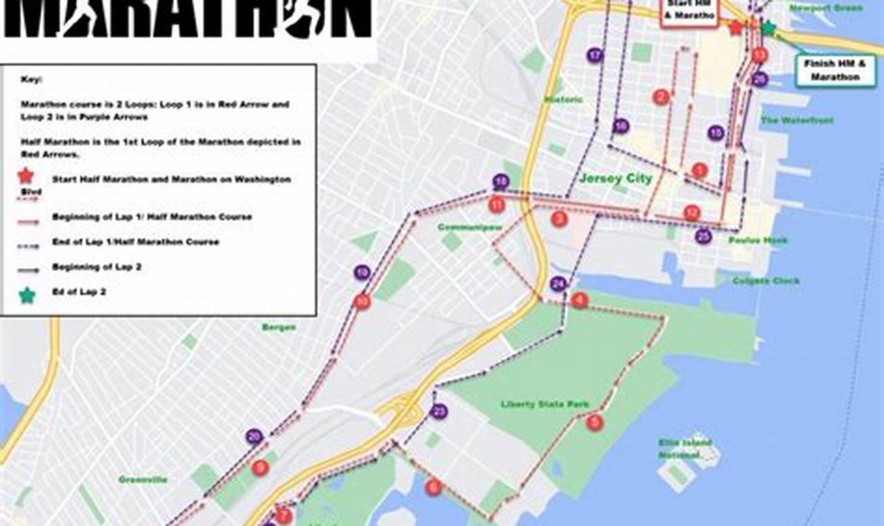 Jersey City Marathon April 2024