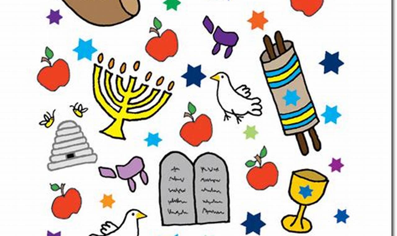 Jewish New Year 2024 Cards Printable