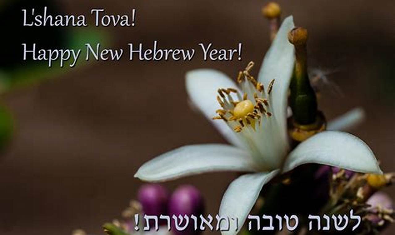 Jewish New Year 2024 Greetings