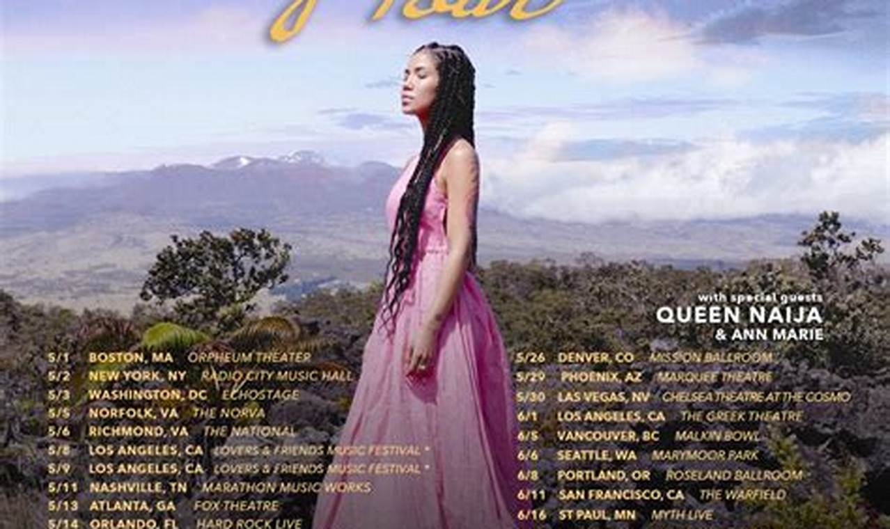 Jhene Aiko Tour Dates 2024