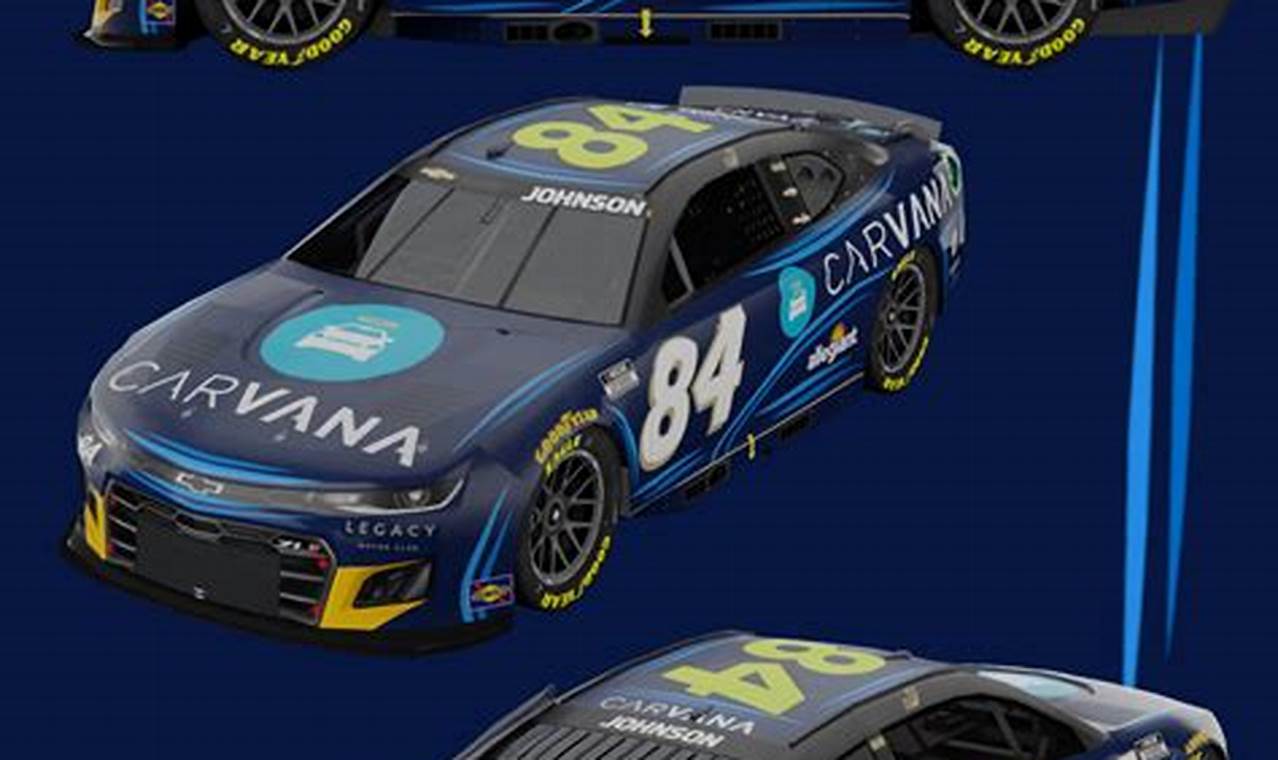 Jimmie Johnson 2024 Car Number