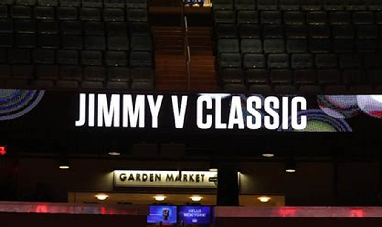 Jimmy V Classic Tickets 2024