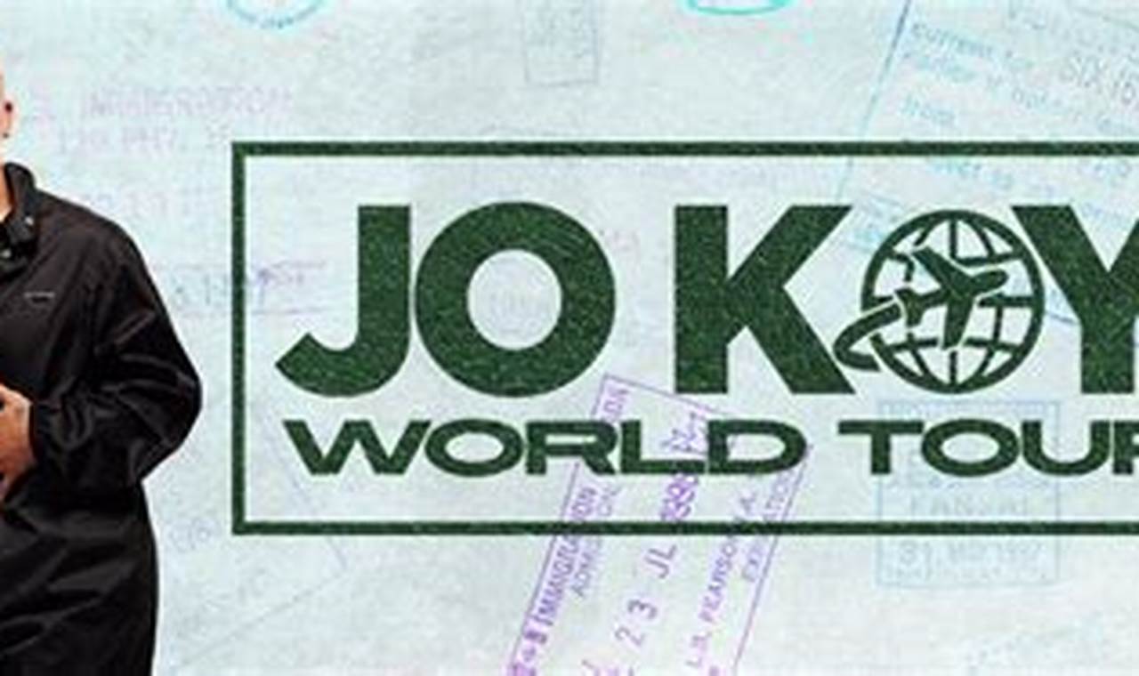 Jo Koy World Tour 2024