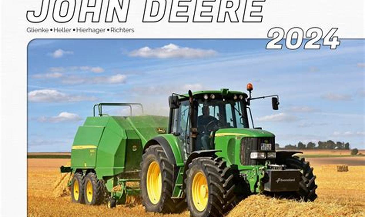 John Deere 2024 Calendar