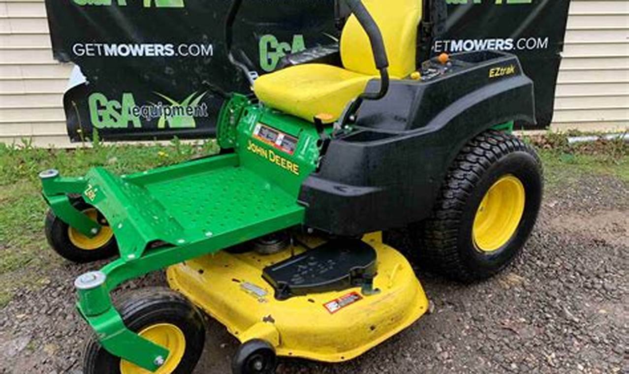 Discover the Secrets of "John Deere Lawn Mowers for Sale Near Me"