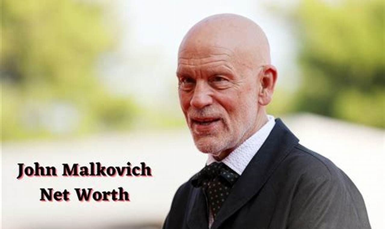 John Malkovich Net Worth 2024
