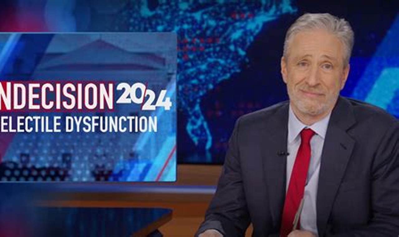 Jon Stewart Daily Show 2024 Video Dailymotion