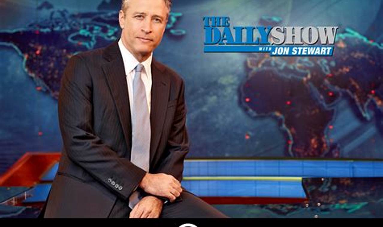 Jon Stewart Daily Show March 18 2024 Calendar