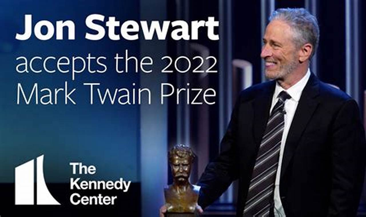 Jon Stewart Mark Twain Award