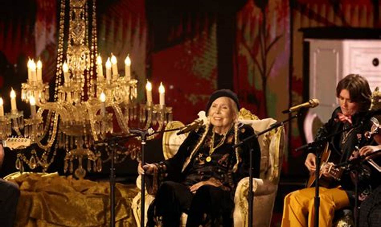 Joni Mitchell Grammys 2024 Performance