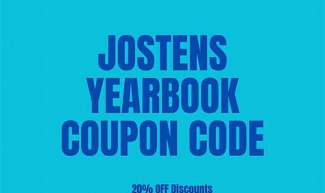 Jostens Coupon Code 2024